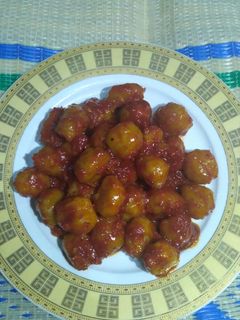 Foto resep Pentol mercon