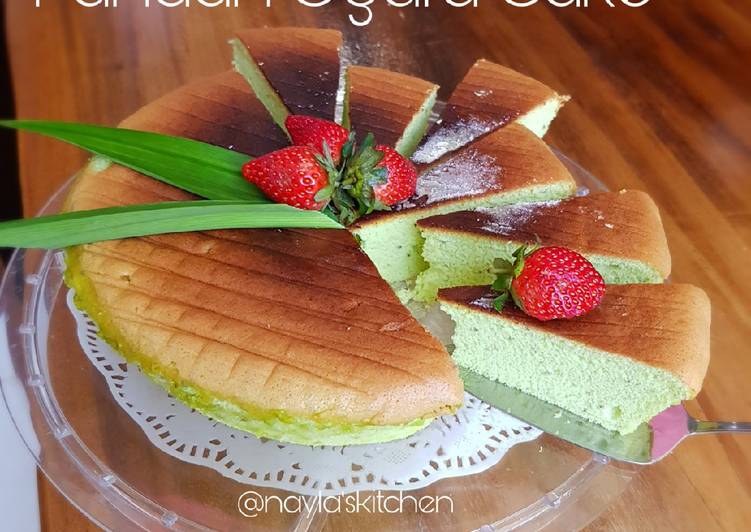 Cara Membuat Pandan Ogura Cake kekinian