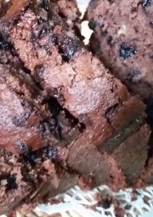 Foto resep Double Chocolate Banana Bread