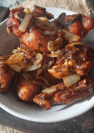 Foto resep Ayam goreng mentega super simpel