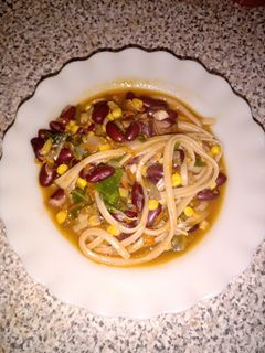 Una foto de Porotos! A la chilena!!