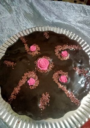 صورة لوصفة كيك بالشوكولاته