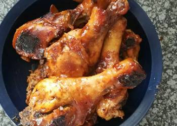Latest Recipe Honey glazed drumsticks Delicious Steady