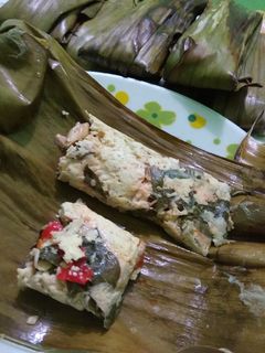 Foto resep Pepes tahu teri & jamur tiram