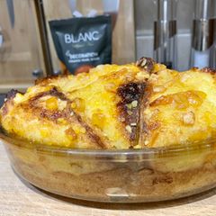 A picture of Marmalade Brioche Pudding.