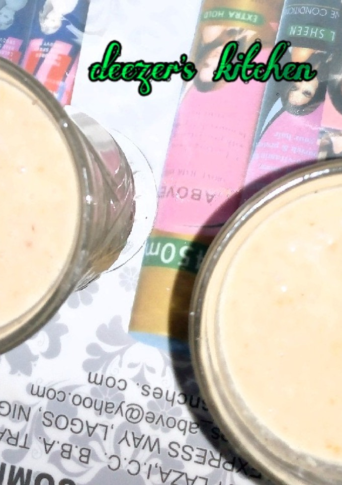 A picture of Dates and coconut smoothie.
