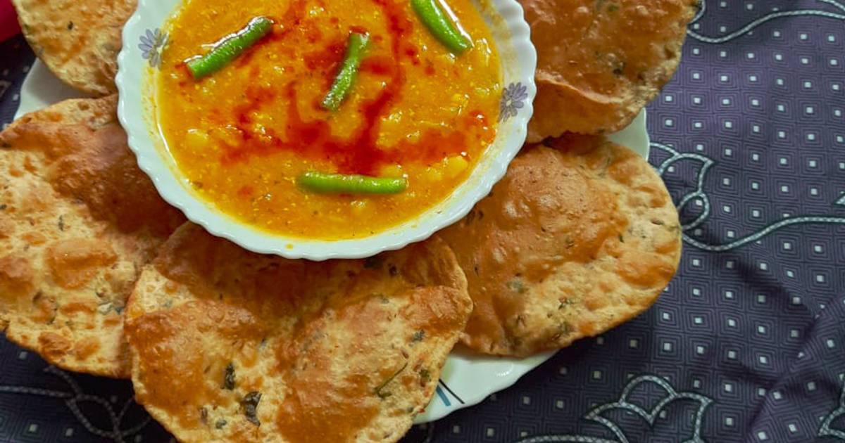 Poori Bhaji Recipe By Renu Bhasin - Cookpad