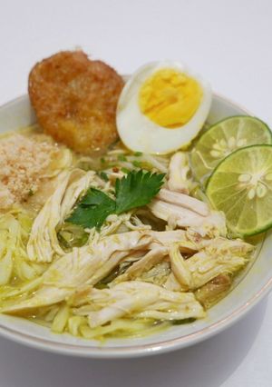 Foto resep Soto ayam lamongan super simpel