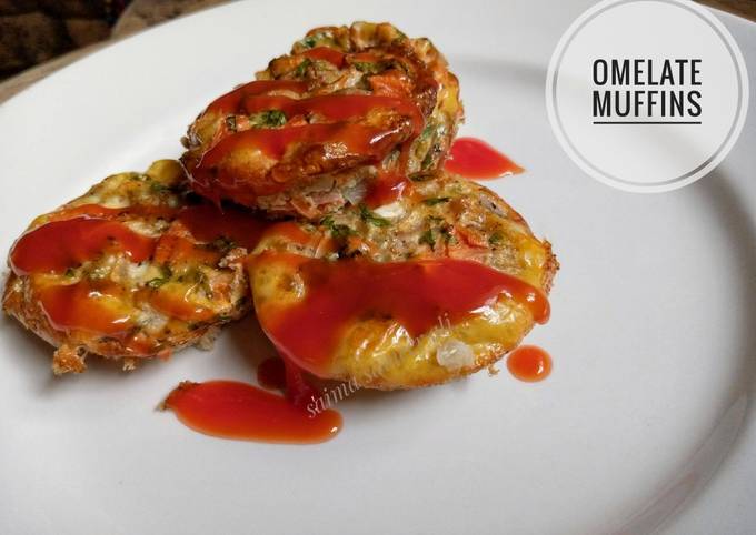 Omelette muffins Recipe