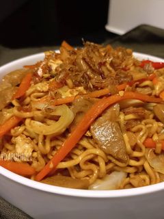 Foto resep Mie goreng bakso