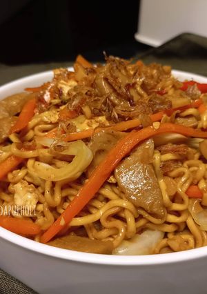 Foto resep Mie goreng bakso