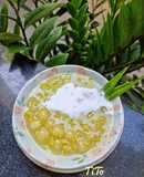 Chè cốm trân châu hạt sen