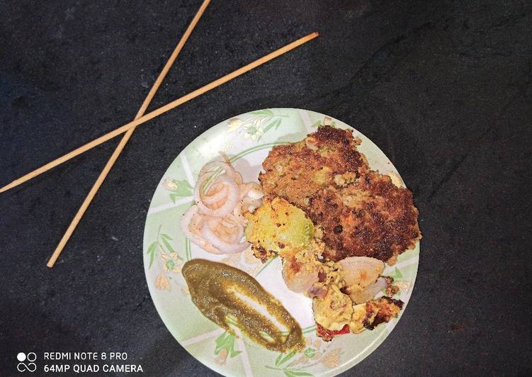 Recipe of Homemade Veg. Tandoori Platter
