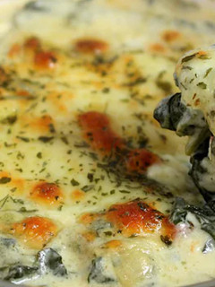 Foto de Espinafre gratinado com queijo