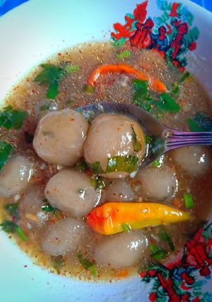 Foto resep Cilok Kuah Pedas