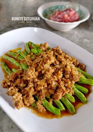 Foto resep Buncis Saus SZECHUAN