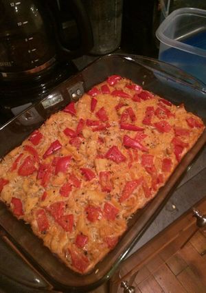 A picture of Chicken and Rice.