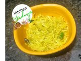 Raw Papaya Chutney (Papaya no Sambharo)
