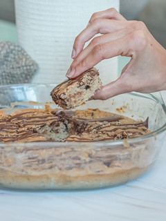 Una foto de Banana Bread 1 recipiente sin huevo