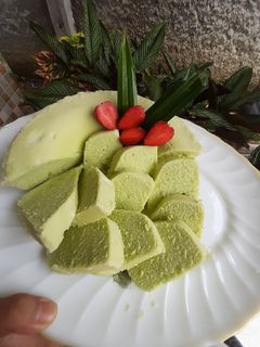 Foto resep Bolu kukus pandan