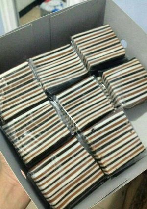 Foto resep Kue pepe sagu mocca coklat