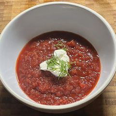 A picture of Borscht.