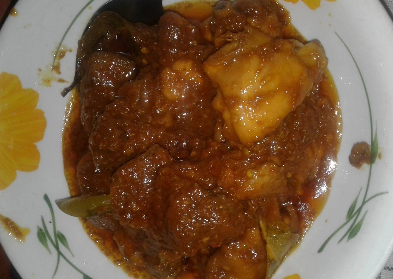 Ayam rica" kecap