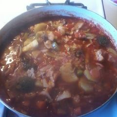 Veggie Beef Soup A picture of Veggie Beef Soup.