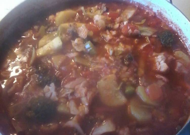 Recipe of Yummy Veggie Beef Soup