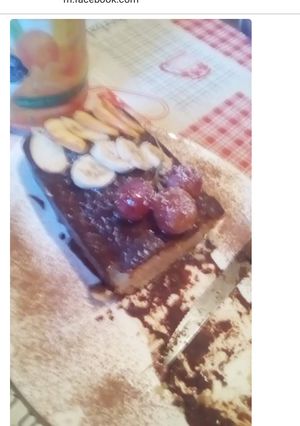 صورة لوصفة كيكة سهلة واقتصادية