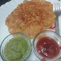 A picture of Bread Uttapam.