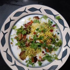 A picture of Sweet potato chaat.