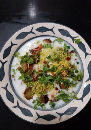 A picture of Sweet potato chaat.