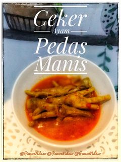 Foto resep Ceker Ayam Pedas Manis