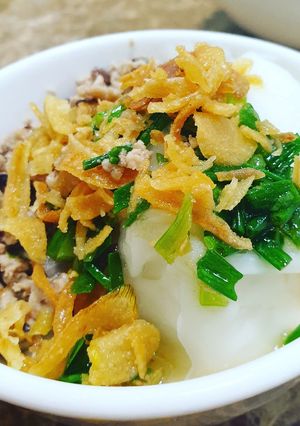 Hình của món Bánh đúc nóng siêu ngon.