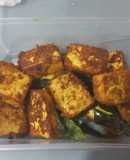 Crispy masala tofu