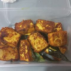 A picture of Crispy masala tofu.