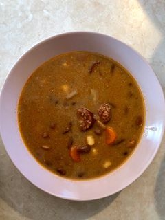 Húsvéti bableves recept fotója