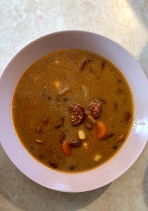 Húsvéti bableves recept fotója