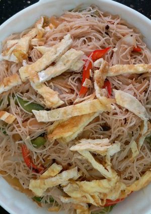 Foto resep Bihun goreng asam manis