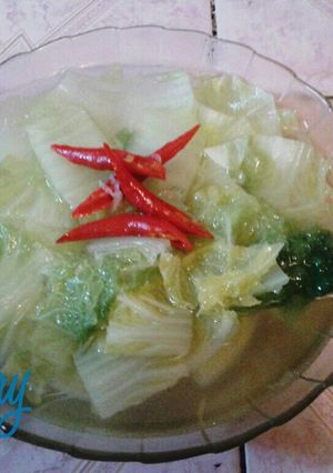 Foto resep Sayur Sawi Putih Bening