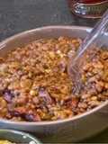 Jerk bbq baked beans
