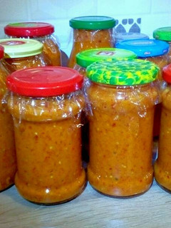 Erdélyi, krémes, padlizsános zakuszka recept fotója