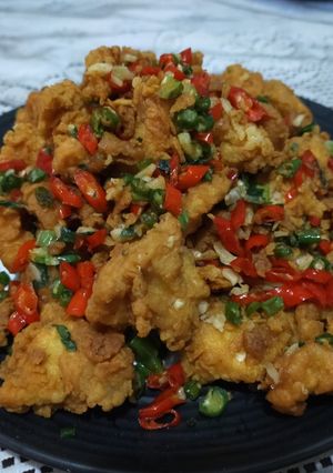 Foto resep Ayam Crispy Cabe Garam