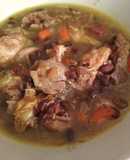 Codillo con azukis