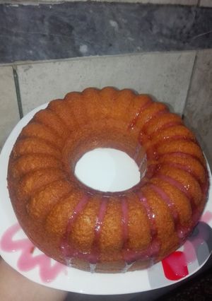 عکسی از دستور کیک ماست با روش فریده جون