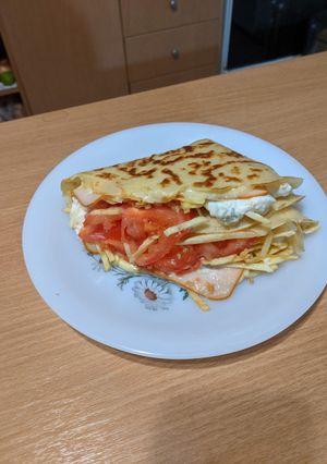 Φωτογραφία της συνταγής Κρέπες αλμυρές & γλυκιές (extra large)