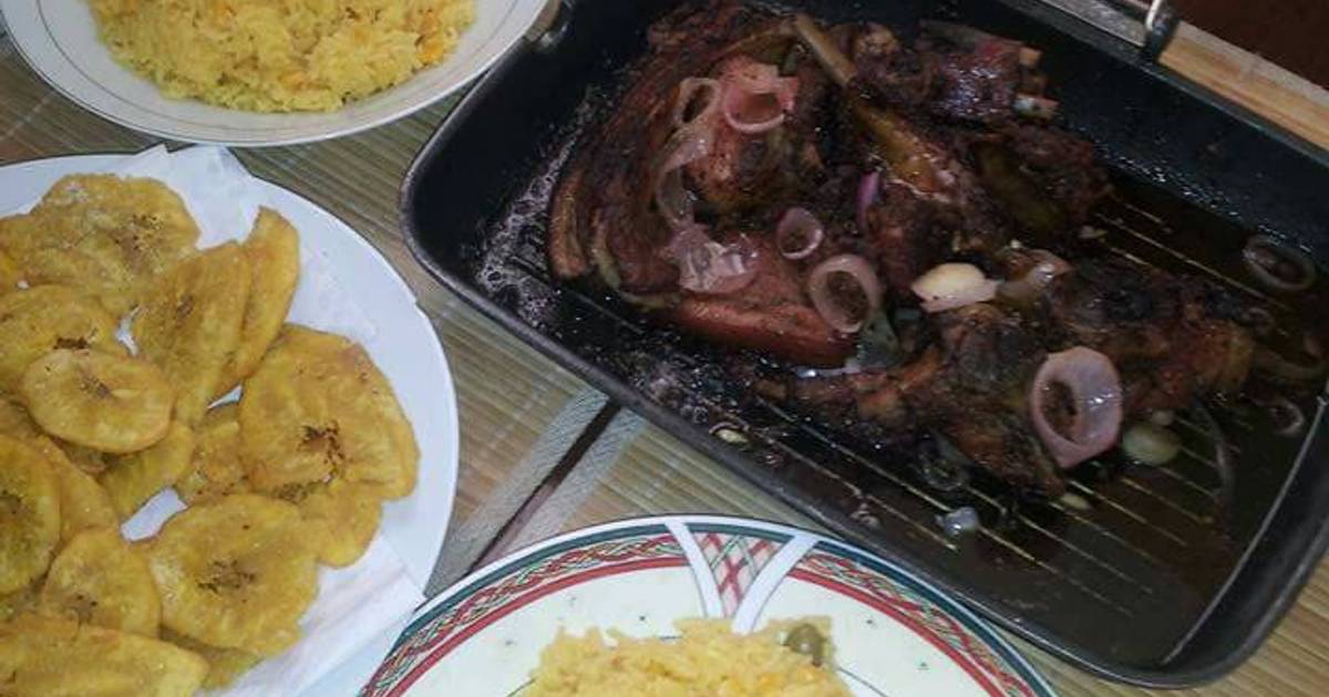 Costilla de cerdo al sarten en casa Receta de Marcoantonio Jaquez Gonzalez-  Cookpad
