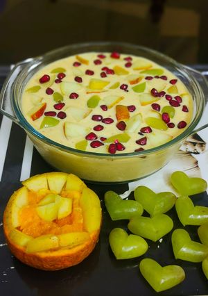 ফ্রুট কাস্টার্ড(fruitBengali) custard recipe in রেসিপির প্রধান ছবি