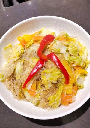 A picture of Sauteed Umbok.